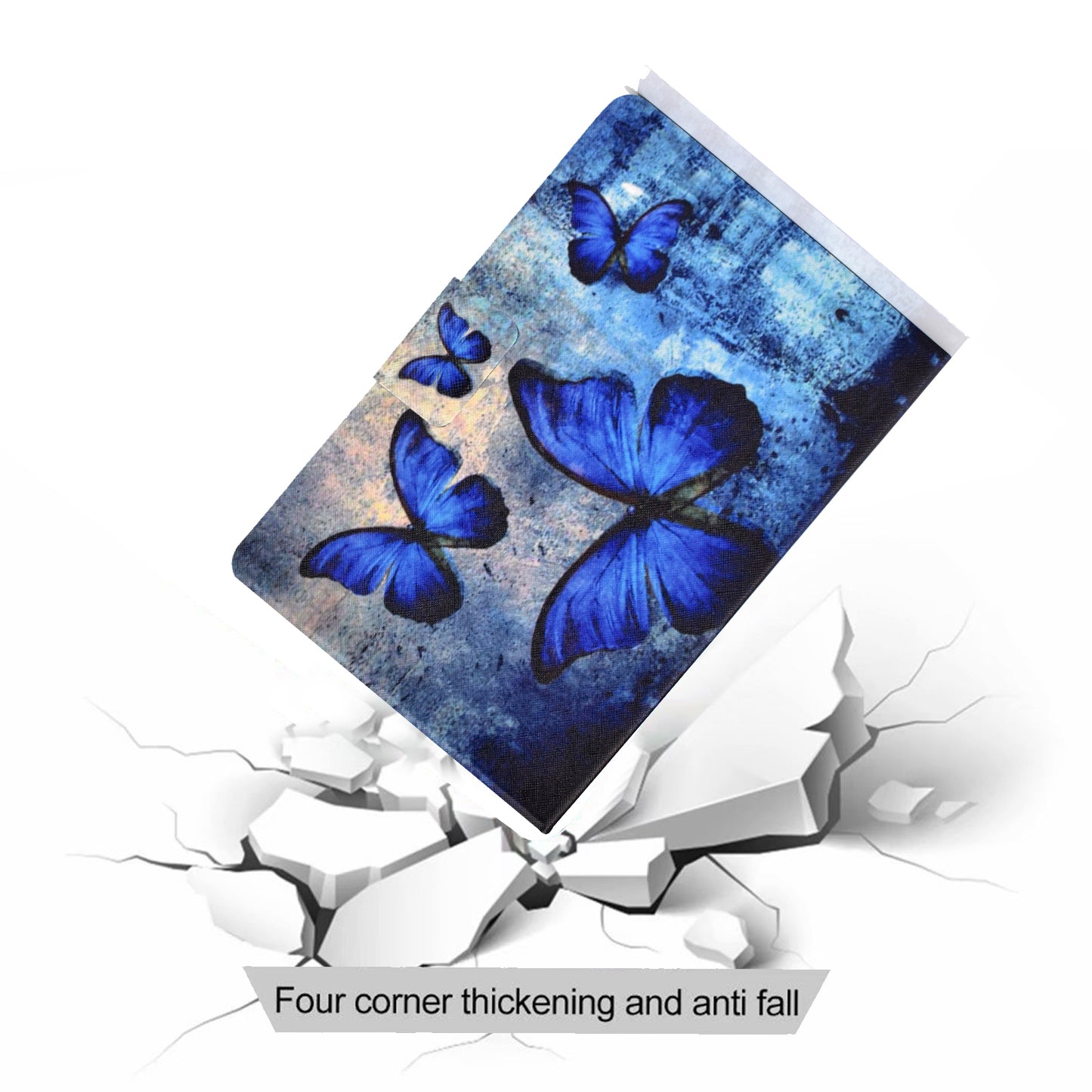 For Huawei MatePad SE 10.4-inch Stand Tablet Leather Case Pattern Printing Card Slot Tablet Cover