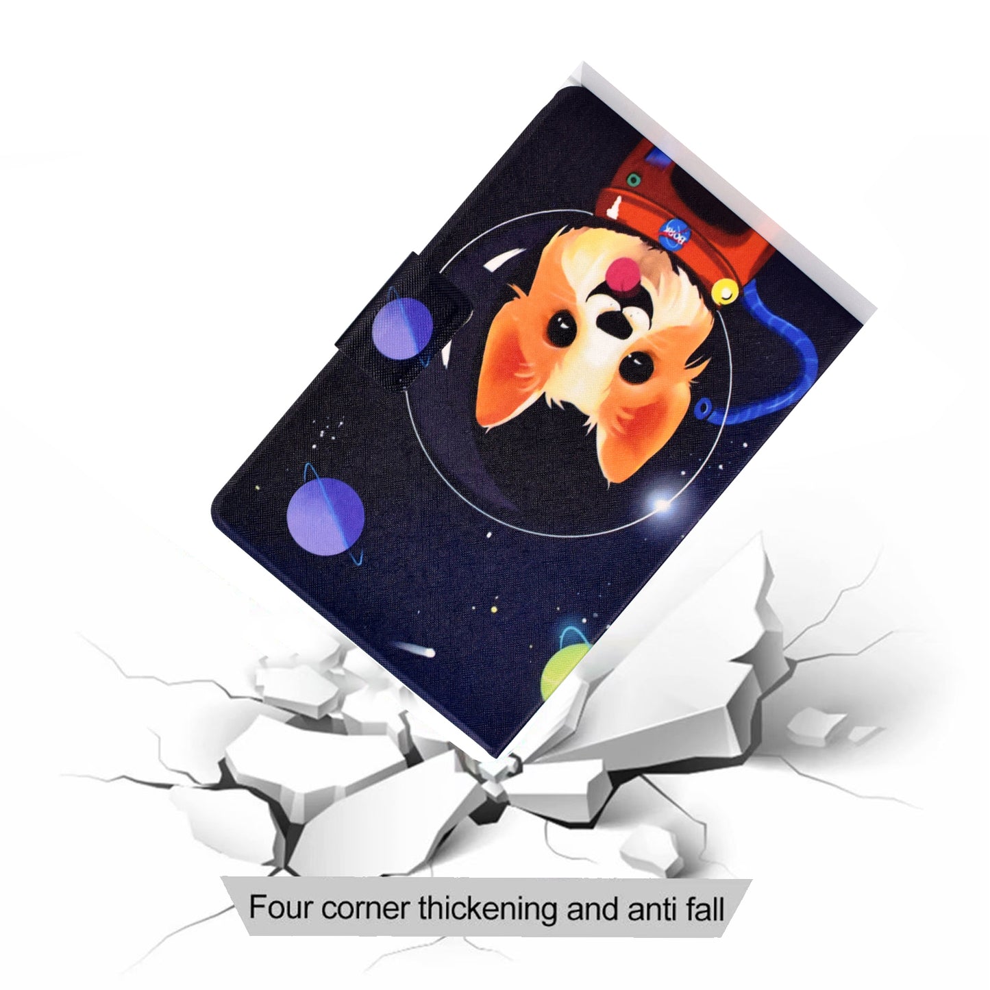 For Huawei MatePad SE 10.4-inch Stand Tablet Leather Case Pattern Printing Card Slot Tablet Cover