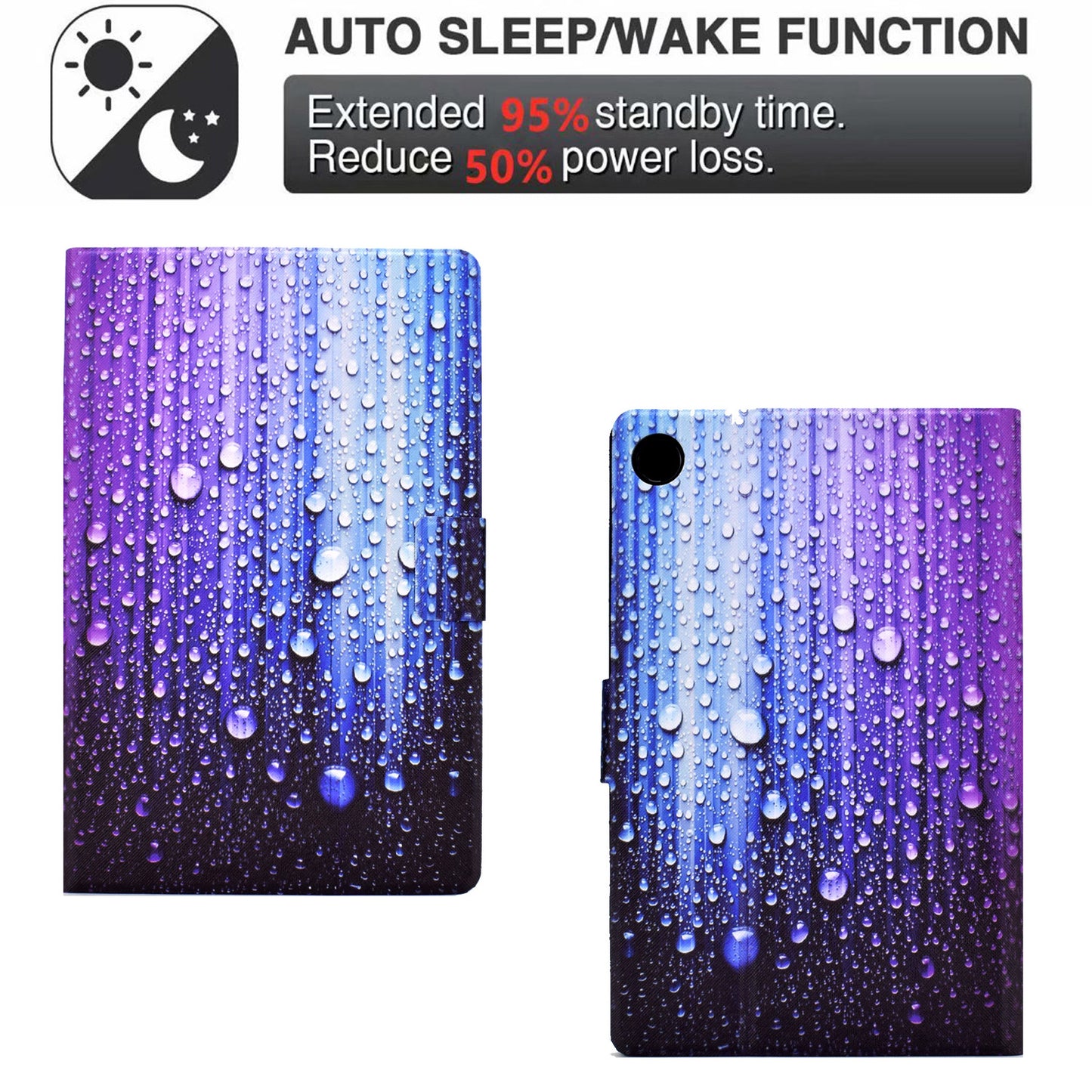 For Huawei MatePad SE 10.4-inch Stand Tablet Leather Case Pattern Printing Card Slot Tablet Cover
