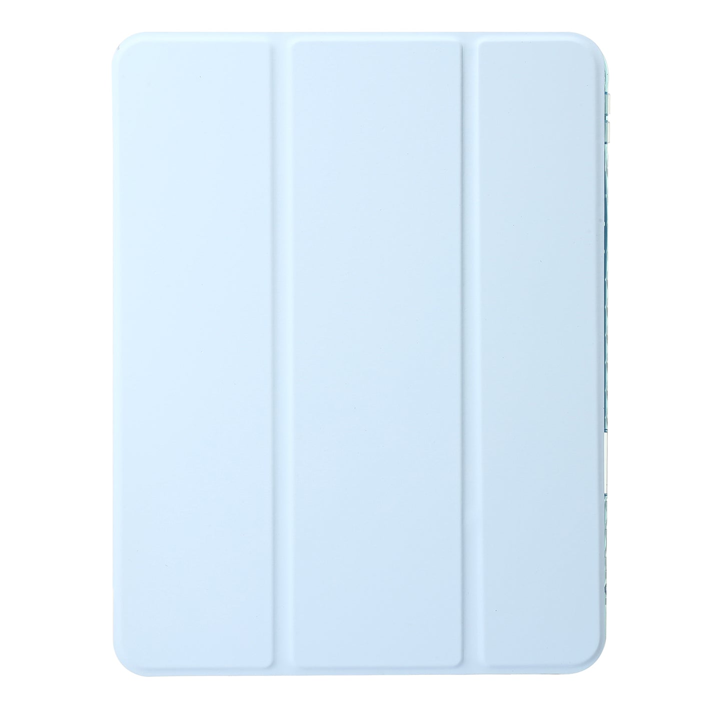 Tablet Case for iPad Pro 11 (2018) / (2020) / (2021) / (2022) / iPad Air (2020) / (2022) / iPad 10.9 (2022) Leather + Clear Acrylic  Trifold Stand Cover