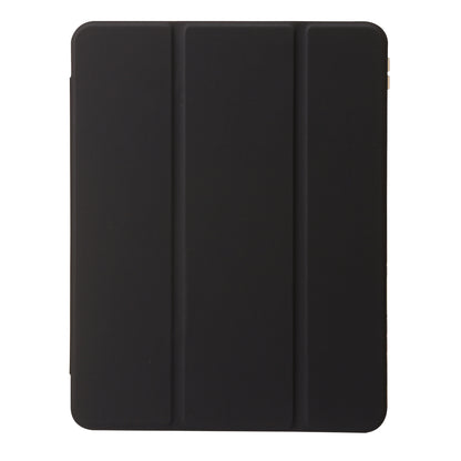 Tablet Case for iPad Pro 11 (2018) / (2020) / (2021) / (2022) / iPad Air (2020) / (2022) / iPad 10.9 (2022) Leather + Clear Acrylic  Trifold Stand Cover