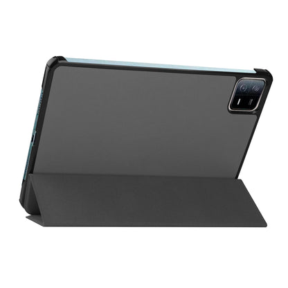 For Xiaomi Pad 6 Tri-fold Stand Tablet Case Auto Wake  /  Sleep Leather Tablet Cover