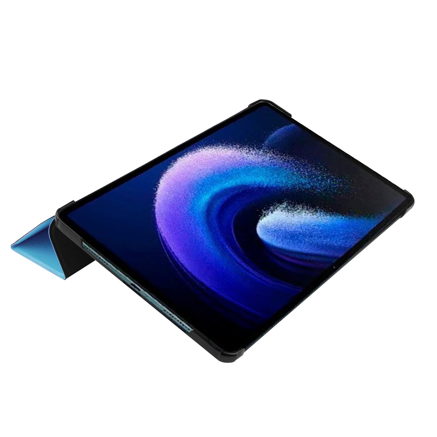 For Xiaomi Pad 6 Tri-fold Stand Tablet Case Auto Wake  /  Sleep Leather Tablet Cover