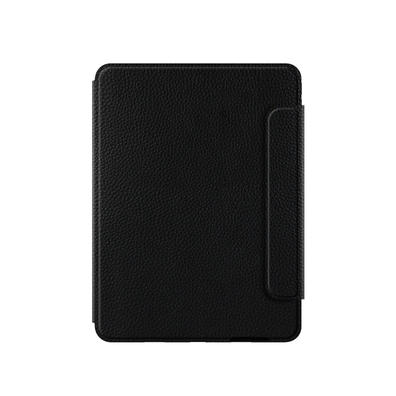 For iPad Air (2020) / (2022) Backlight Typing Keyboard with Genuine Cow Leather Tablet Stand Cover