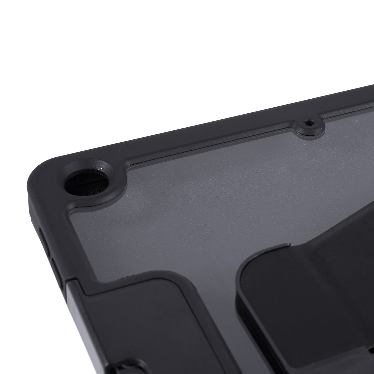 For iPad 9.7-inch (2017) / (2018) Rotating Stand Tablet Case Tablet Leather Cover with Detachable Pencil Holder