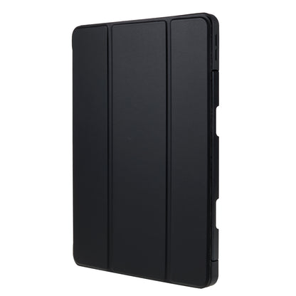 For iPad 9.7-inch (2017) / (2018) Rotating Stand Tablet Case Tablet Leather Cover with Detachable Pencil Holder