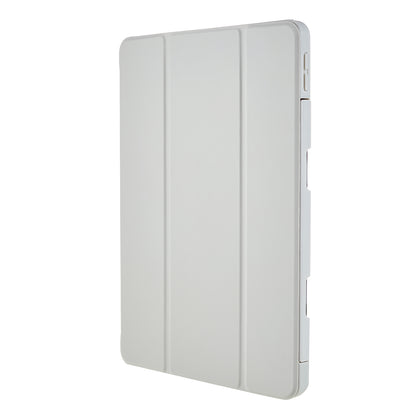 For iPad 9.7-inch (2017) / (2018) Rotating Stand Tablet Case Tablet Leather Cover with Detachable Pencil Holder