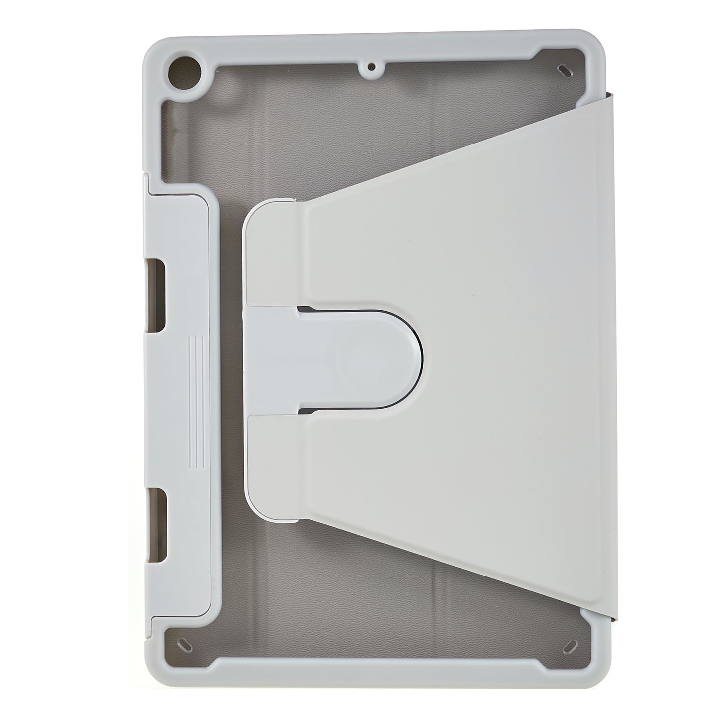 For iPad 9.7-inch (2017) / (2018) Rotating Stand Tablet Case Tablet Leather Cover with Detachable Pencil Holder