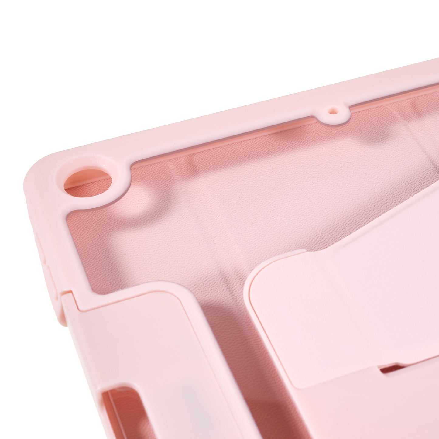For iPad 9.7-inch (2017) / (2018) Rotating Stand Tablet Case Tablet Leather Cover with Detachable Pencil Holder