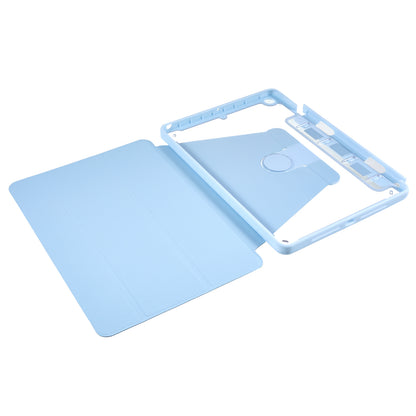 For iPad 9.7-inch (2017) / (2018) Rotating Stand Tablet Case Tablet Leather Cover with Detachable Pencil Holder