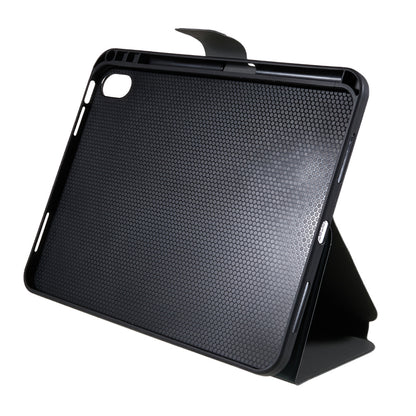 For iPad 10.9 (2022) PU Leather Tablet Case Stand Magnetic Clasp Tablet Cover