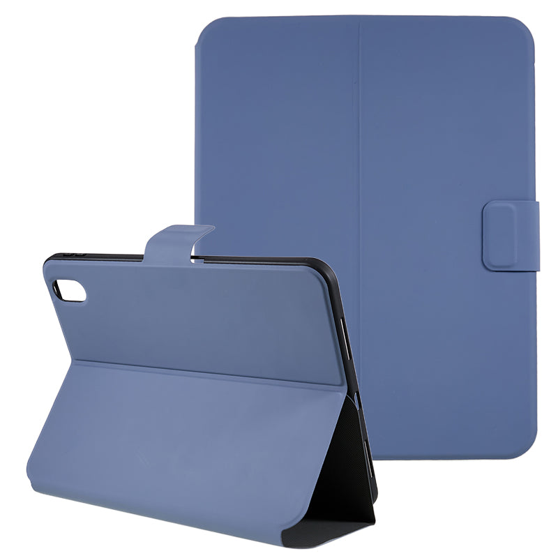 For iPad 10.9 (2022) PU Leather Tablet Case Stand Magnetic Clasp Tablet Cover