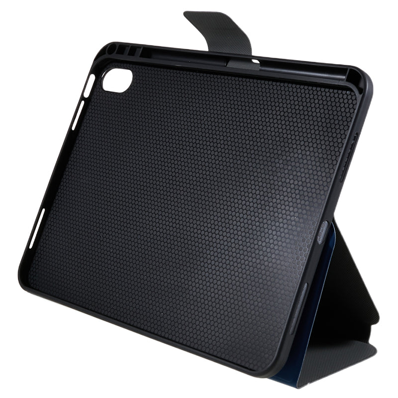 For iPad 10.9 (2022) PU Leather Tablet Case Stand Magnetic Clasp Tablet Cover