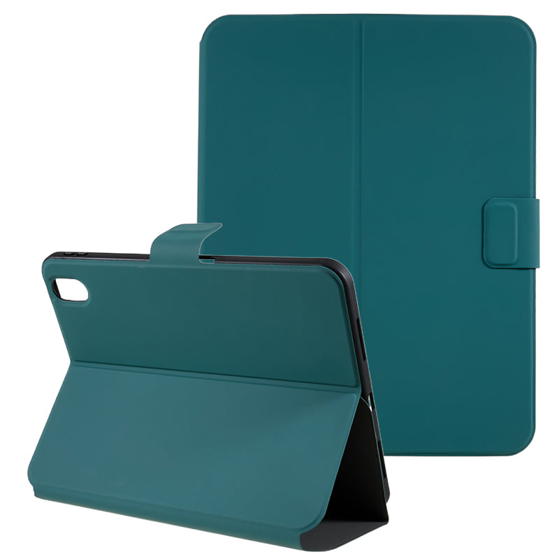 For iPad 10.9 (2022) PU Leather Tablet Case Stand Magnetic Clasp Tablet Cover
