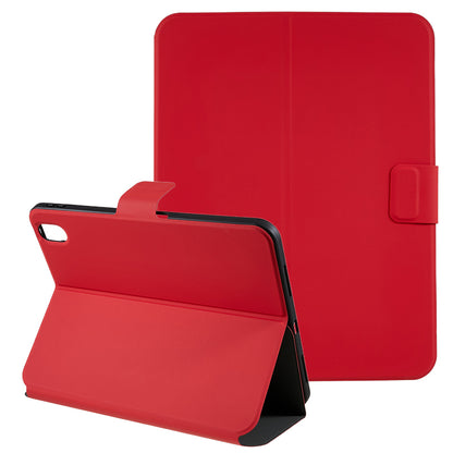 For iPad 10.9 (2022) PU Leather Tablet Case Stand Magnetic Clasp Tablet Cover