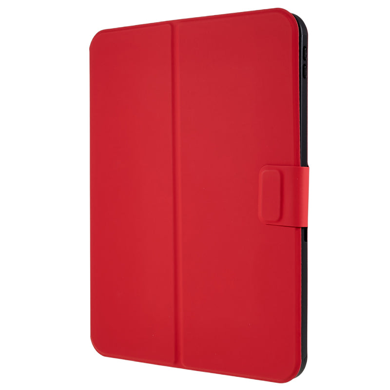 For iPad 10.9 (2022) PU Leather Tablet Case Stand Magnetic Clasp Tablet Cover