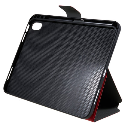 For iPad 10.9 (2022) PU Leather Tablet Case Stand Magnetic Clasp Tablet Cover