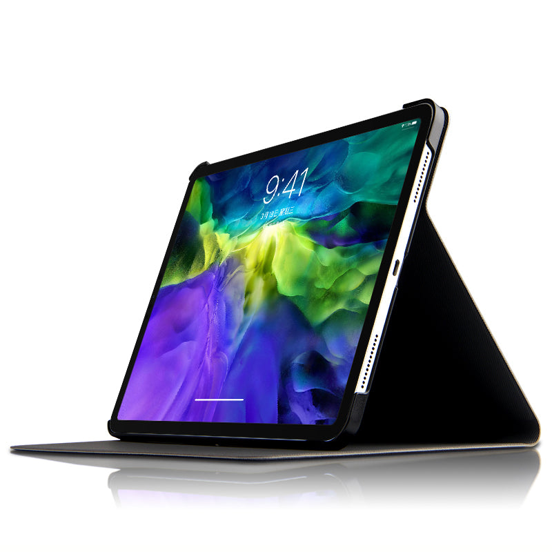 For iPad Pro 11 (2020) / (2021) / (2022) Stand Tablet Case PU Leather Anti-drop Tablet Cover