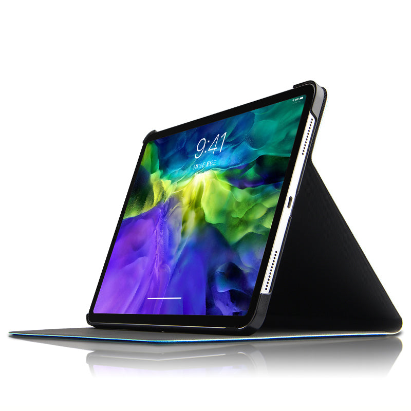 For iPad Pro 11 (2020) / (2021) / (2022) Stand Tablet Case PU Leather Anti-drop Tablet Cover