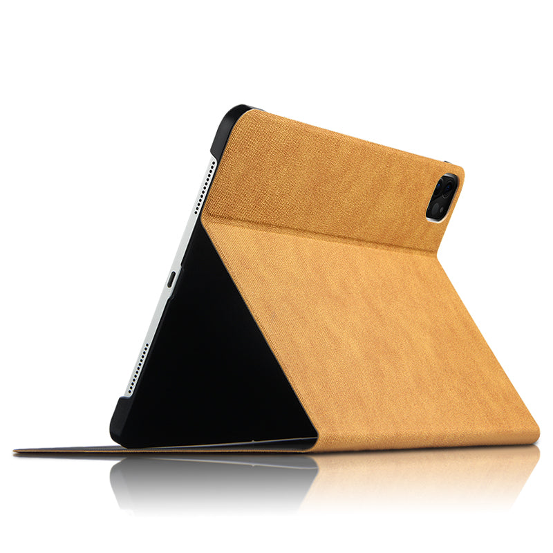 For iPad Pro 11 (2020) / (2021) / (2022) Stand Tablet Case PU Leather Anti-drop Tablet Cover