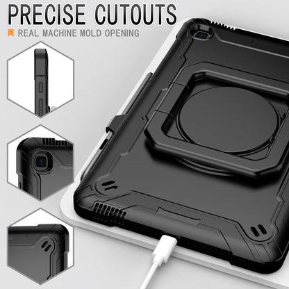 Tablet Case for Samsung Galaxy Tab S6 Lite P610 P615 / Tab S6 Lite (2022) P613 P617 P619 , Silicone+PC Kickstand Rugged Cover