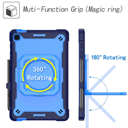 Tablet Case for Samsung Galaxy Tab S6 Lite P610 P615 / Tab S6 Lite (2022) P613 P617 P619 , Silicone+PC Kickstand Rugged Cover