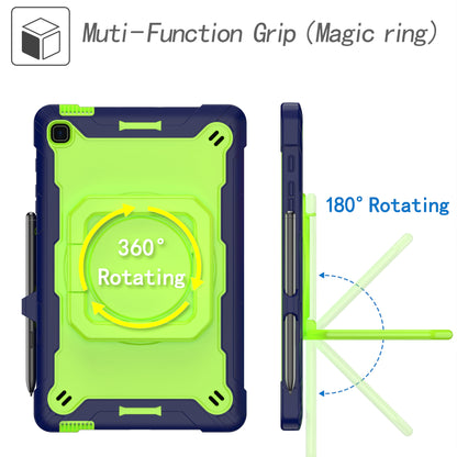Tablet Case for Samsung Galaxy Tab S6 Lite P610 P615 / Tab S6 Lite (2022) P613 P617 P619 , Silicone+PC Kickstand Rugged Cover