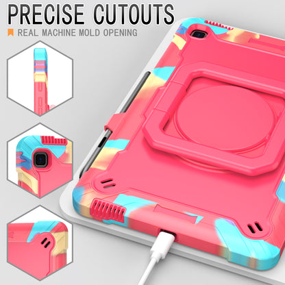 Tablet Case for Samsung Galaxy Tab S6 Lite P610 P615 / Tab S6 Lite (2022) P613 P617 P619 , Silicone+PC Kickstand Rugged Cover