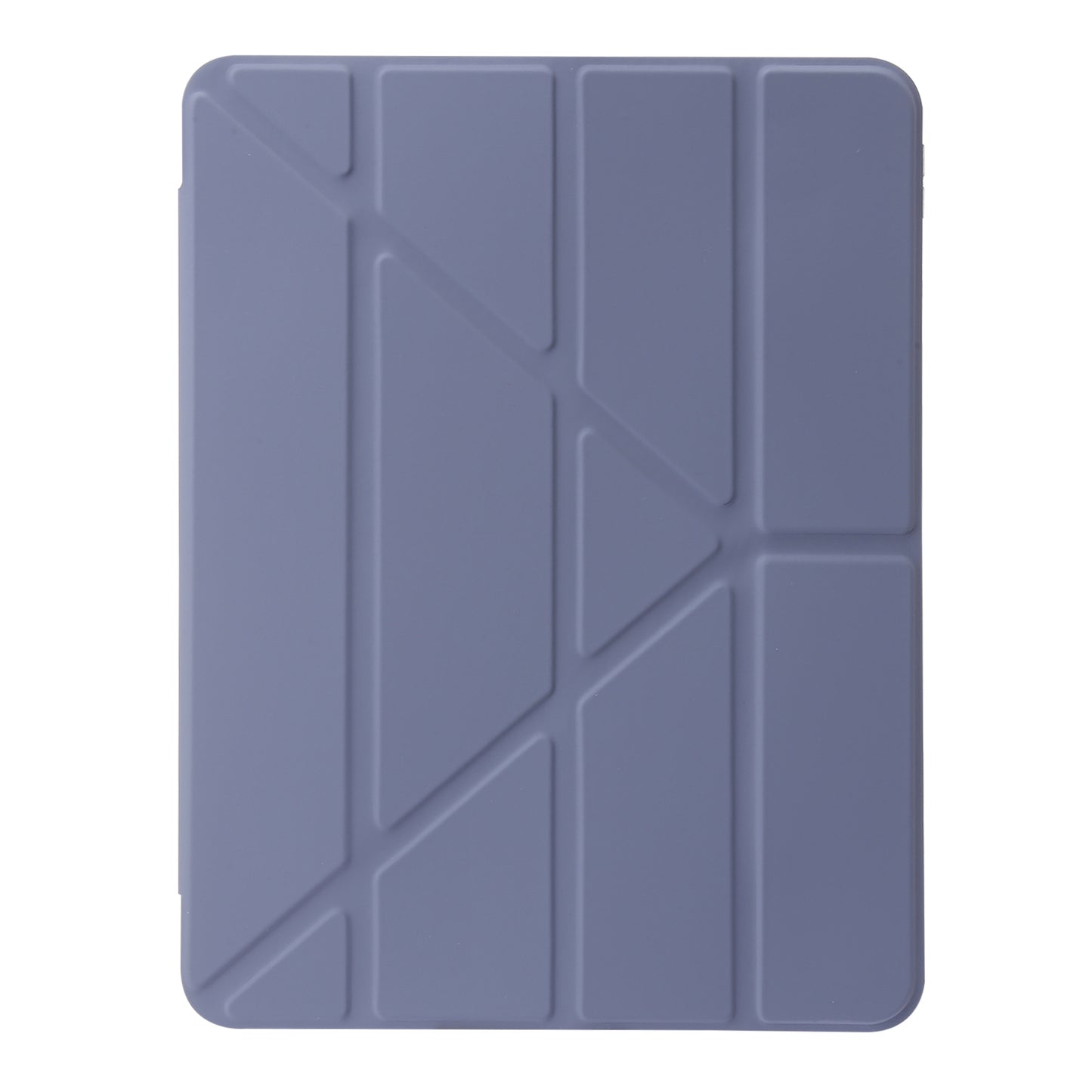 Tablet Case for iPad Pro 11 (2018) / (2020) / (2021 / (2022) / iPad Air (2020) / (2022) Origami Tri-fold Stand Leather+ Clear Acrylic Cover