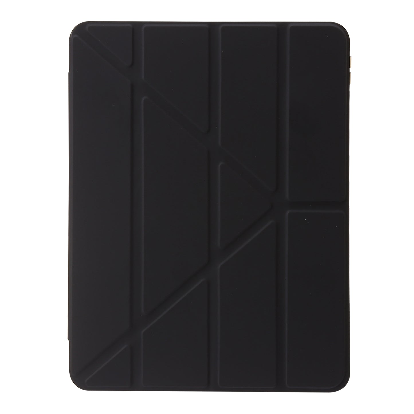 Tablet Case for iPad Pro 11 (2018) / (2020) / (2021 / (2022) / iPad Air (2020) / (2022) Origami Tri-fold Stand Leather+ Clear Acrylic Cover