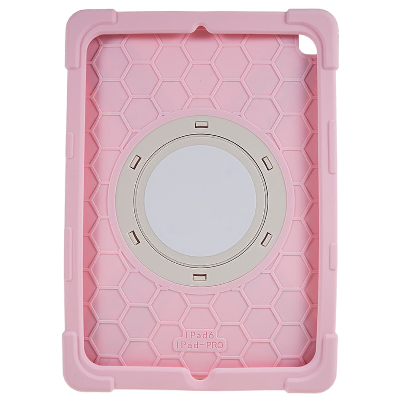 Tablet Case for iPad Pro 9.7 inch (2016) / Air 2 360 Degree Rotary Kickstand PC + Silicone Protective Cover