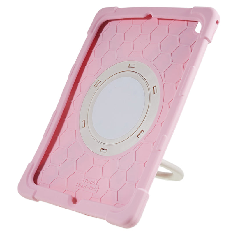 Tablet Case for iPad Pro 9.7 inch (2016) / Air 2 360 Degree Rotary Kickstand PC + Silicone Protective Cover
