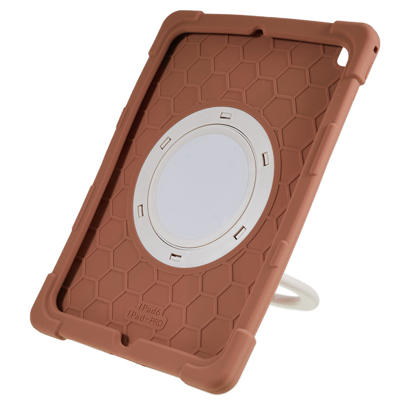 Tablet Case for iPad Pro 9.7 inch (2016) / Air 2 360 Degree Rotary Kickstand PC + Silicone Protective Cover