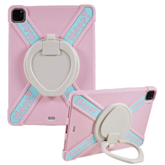 For iPad Pro 11 (2022) / (2021) / (2020) / (2018) 360 Degree Rotary Kickstand Tablet Case PC+Silicone Cover