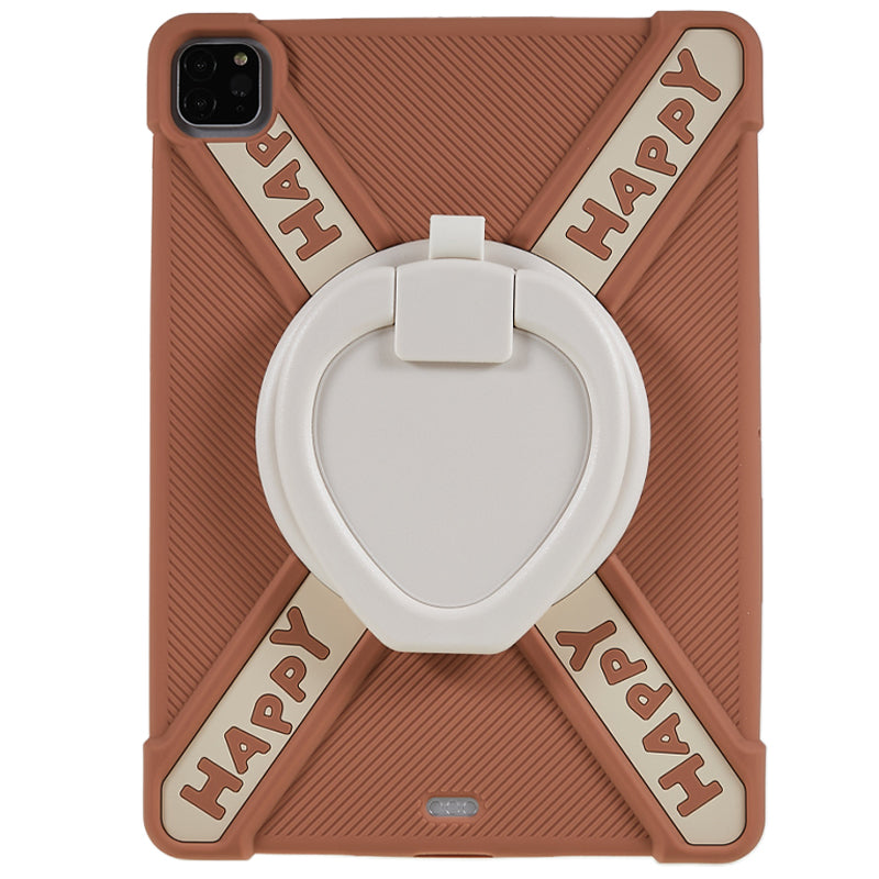For iPad Pro 11 (2022) / (2021) / (2020) / (2018) 360 Degree Rotary Kickstand Tablet Case PC+Silicone Cover