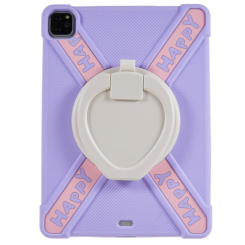 For iPad Pro 11 (2022) / (2021) / (2020) / (2018) 360 Degree Rotary Kickstand Tablet Case PC+Silicone Cover