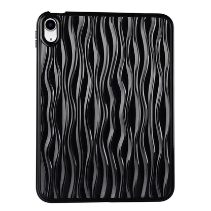 For iPad 10.9 (2022) Wave Texture Shockproof Cover Soft TPU Tablet Protective Case