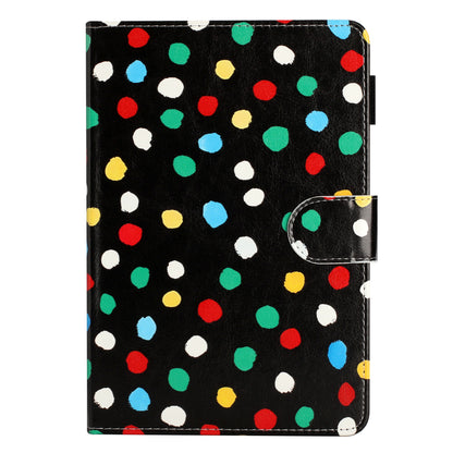 For iPad Mini / Mini 2 / mini 3 / mini 4 / mini (2019) 7.9 inch PU Leather Tablet Case Dot Printing Shockproof Cover
