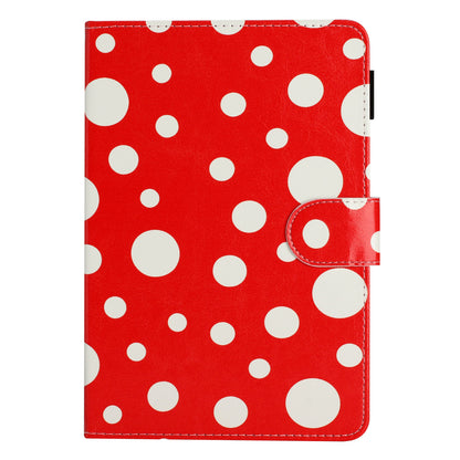 For iPad Mini / Mini 2 / mini 3 / mini 4 / mini (2019) 7.9 inch PU Leather Tablet Case Dot Printing Shockproof Cover