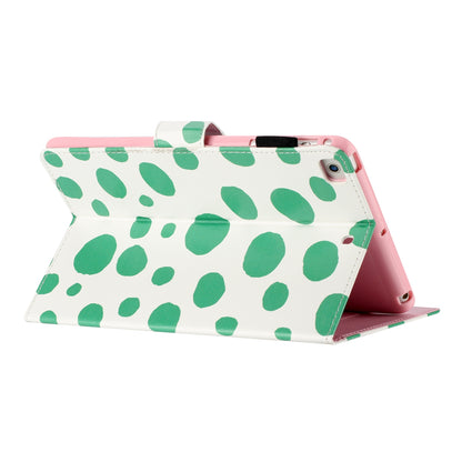 For iPad Mini / Mini 2 / mini 3 / mini 4 / mini (2019) 7.9 inch PU Leather Tablet Case Dot Printing Shockproof Cover