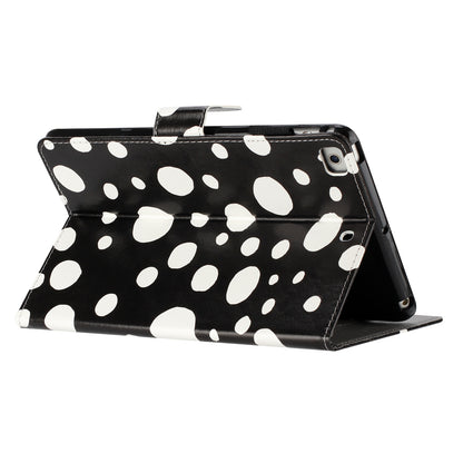 For iPad Mini / Mini 2 / mini 3 / mini 4 / mini (2019) 7.9 inch PU Leather Tablet Case Dot Printing Shockproof Cover