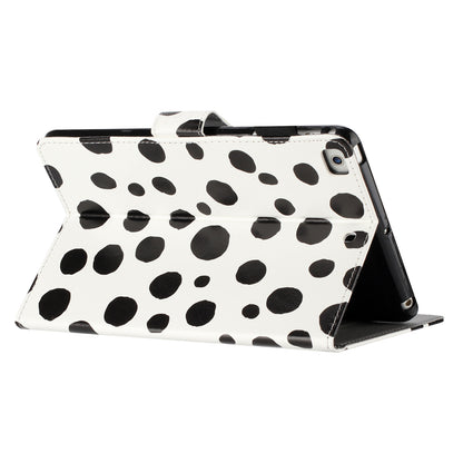 For iPad Mini / Mini 2 / mini 3 / mini 4 / mini (2019) 7.9 inch PU Leather Tablet Case Dot Printing Shockproof Cover