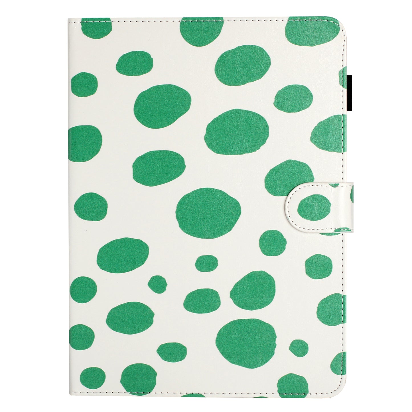 For iPad 10.2 (2021) / (2019) / (2020) / iPad Pro 10.5-inch (2017) PU Leather Case Dot Printing Anti-Drop Tablet Cover
