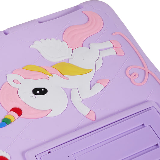 For iPad Pro 11 (2020) / (2021) / (2022) / iPad Air (2020) / (2022) Hard PC Kickstand Silicone Tablet Cover Case with Strap