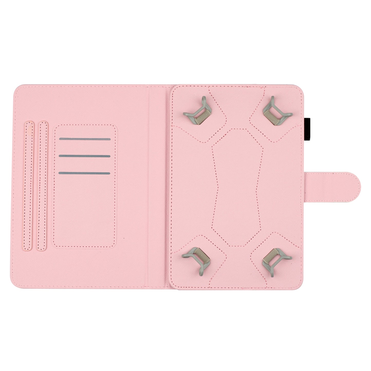 10-inch Dots Pattern Anti-scratch PU Leather Card Holder Stand Case Auto Wake / Sleep Tablet Cover