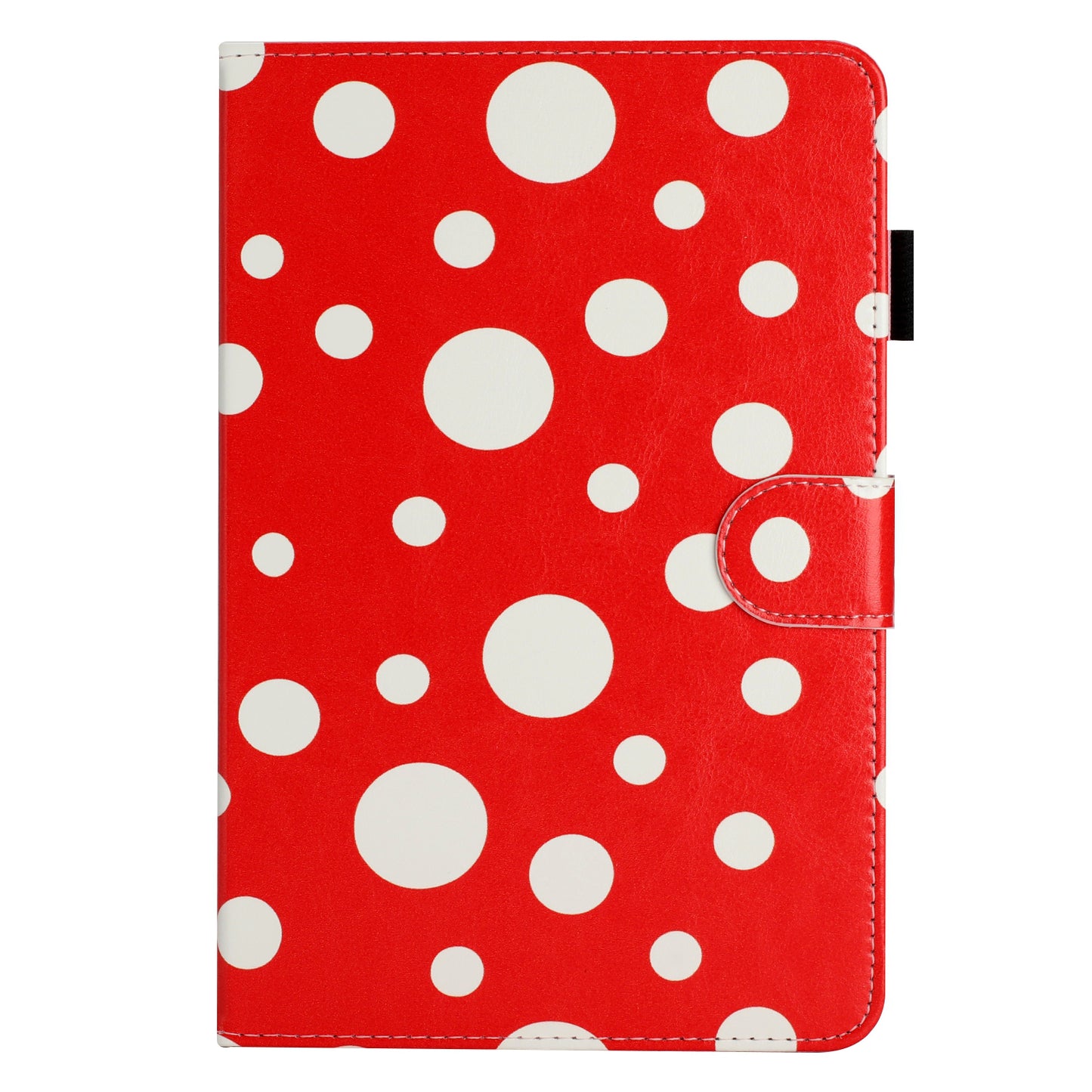 10-inch Dots Pattern Anti-scratch PU Leather Card Holder Stand Case Auto Wake / Sleep Tablet Cover