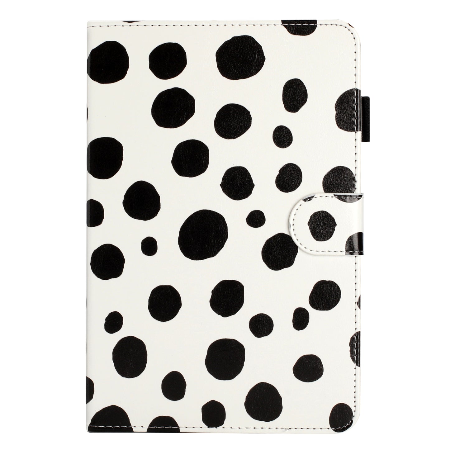 10-inch Dots Pattern Anti-scratch PU Leather Card Holder Stand Case Auto Wake / Sleep Tablet Cover