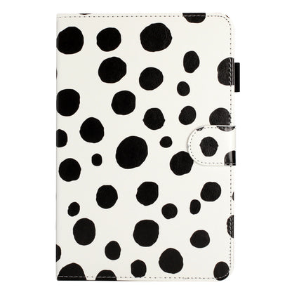 10-inch Dots Pattern Anti-scratch PU Leather Card Holder Stand Case Auto Wake / Sleep Tablet Cover