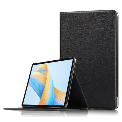 For Honor Pad V8 Genuine Cow Leather Tablet Case Stand Auto Wake / Sleep Cover