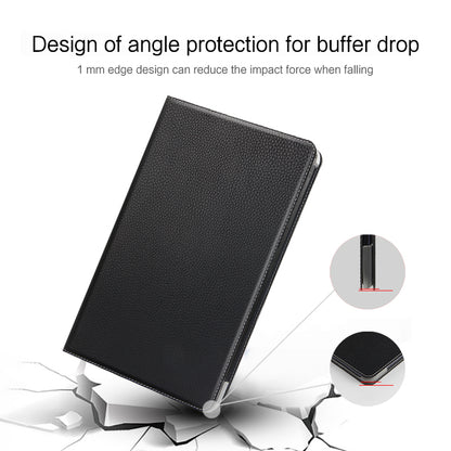 For Honor Pad V8 Genuine Cow Leather Tablet Case Stand Auto Wake / Sleep Cover